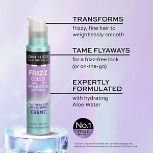 John Frieda Frizz Ease Daily Styling Spray features